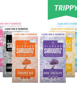 Diamond Shruumz - Mushroom Microdose Chocolate Bars